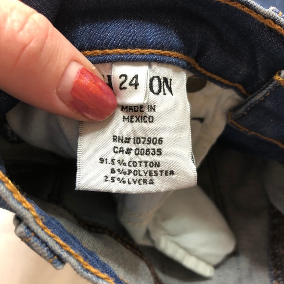 Hudson Jeans Foxy Marianne Pencil Skirt Denim Blue - Picture 5 of 8